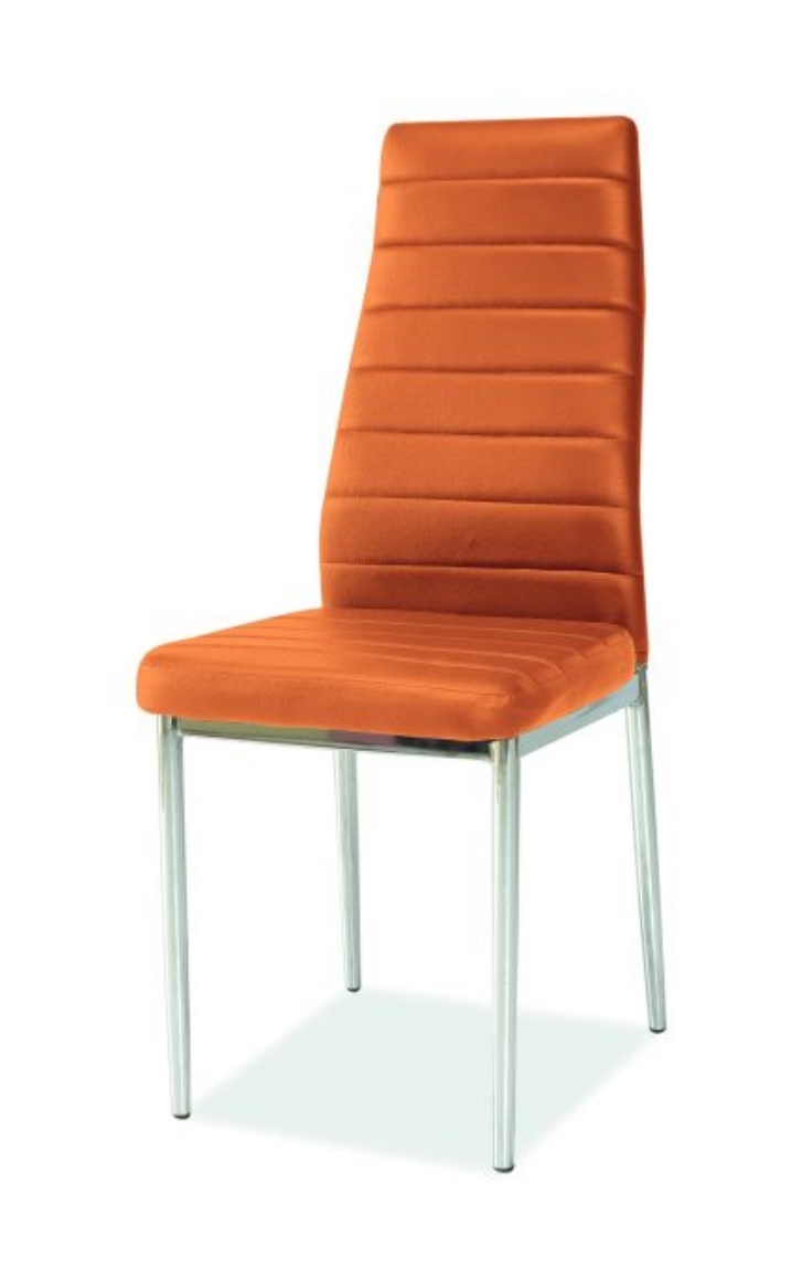 krzesło kuchenne, krzesła, krzesła nowoczesne, krzesła do jadalni, ekoskóra, pomarańczowe,